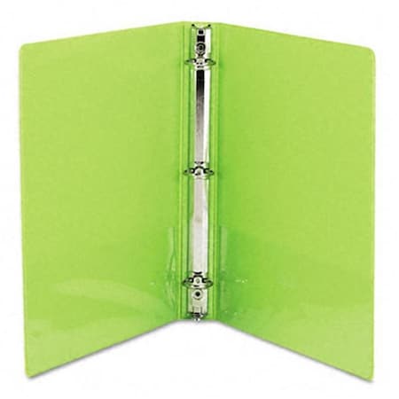 Samsill Samsill U86378 Antimicrobial Presentation View Binders  1in Cap  Lime  2/Pk U86378